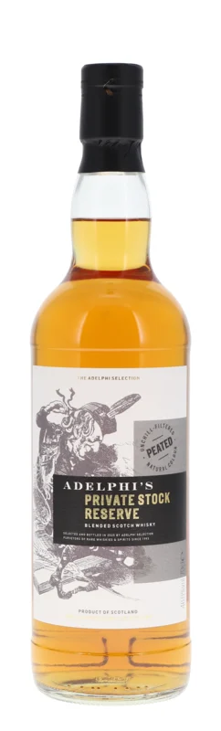 Adelphi Private Stock Reserve Blend Peated Malt Whisky 46° 70cl