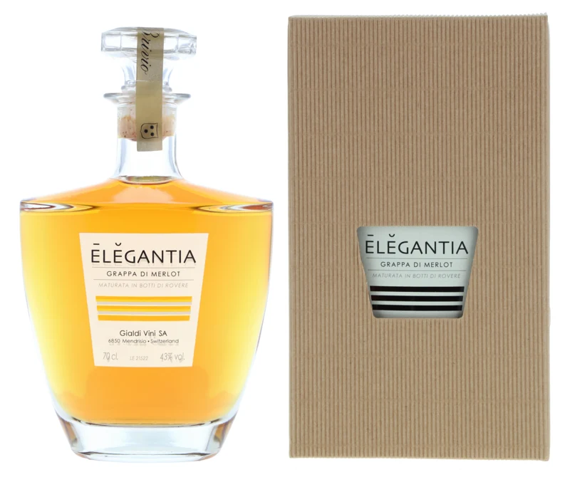 Brivio Elegantia di Merlot Grappa 43° 70cl