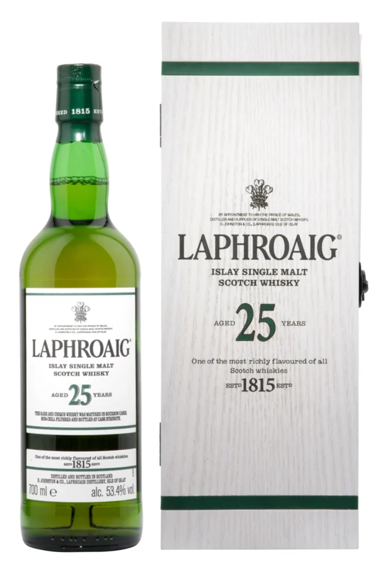 Laphroaig Cask Strength 25 Years Islay Single Malt Scotch Whisky 2022 53.4° 70cl