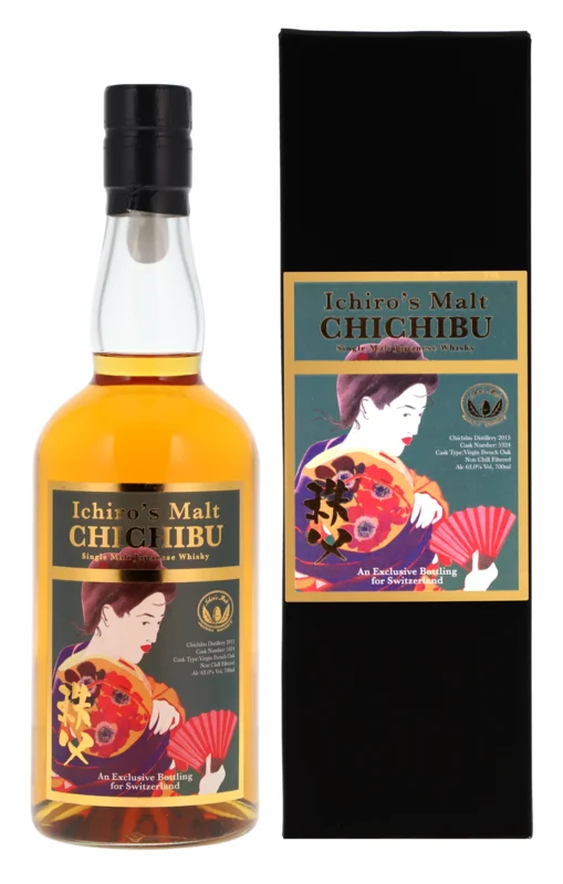 Chichibu Single Cask exkl. Switzerland Virgin French Oak 7 Japanese Single Malt 63° 70cl