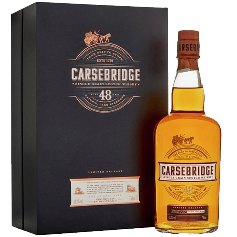 Carsebridge Single Grain Special Release 2018 48 Years 1970 Single Grain Scotch 43.2° 70cl