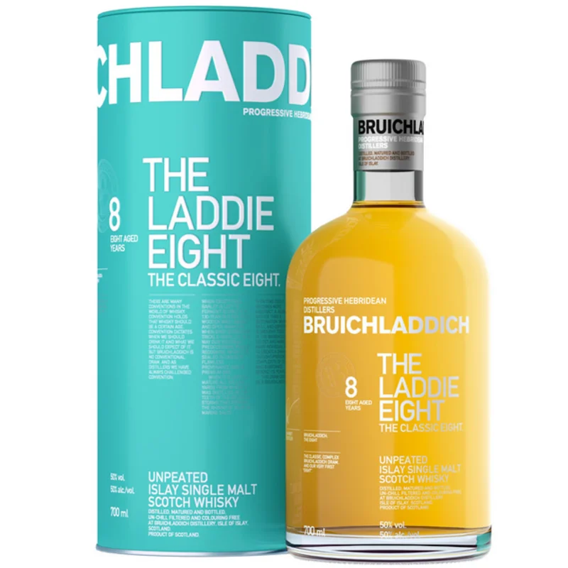 Bruichladdich The Laddie Eight 8 Years Islay Single Malt Scotch Whisky 50° 70cl