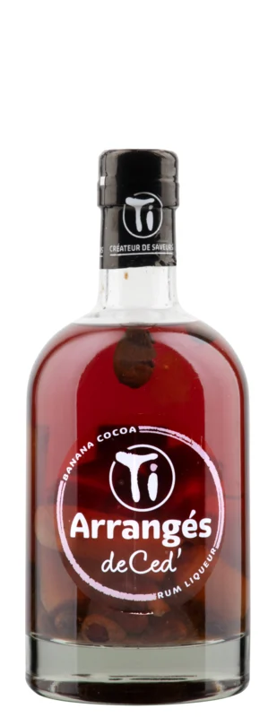 Ti Arrangés de Ced' Banana Cocoa Rhum 32° 70cl