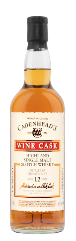 Glen Ord Cadenhead's Wine Cask 12 Years 2010 Highland Single Malt Scotch 2022 55.2° 70cl