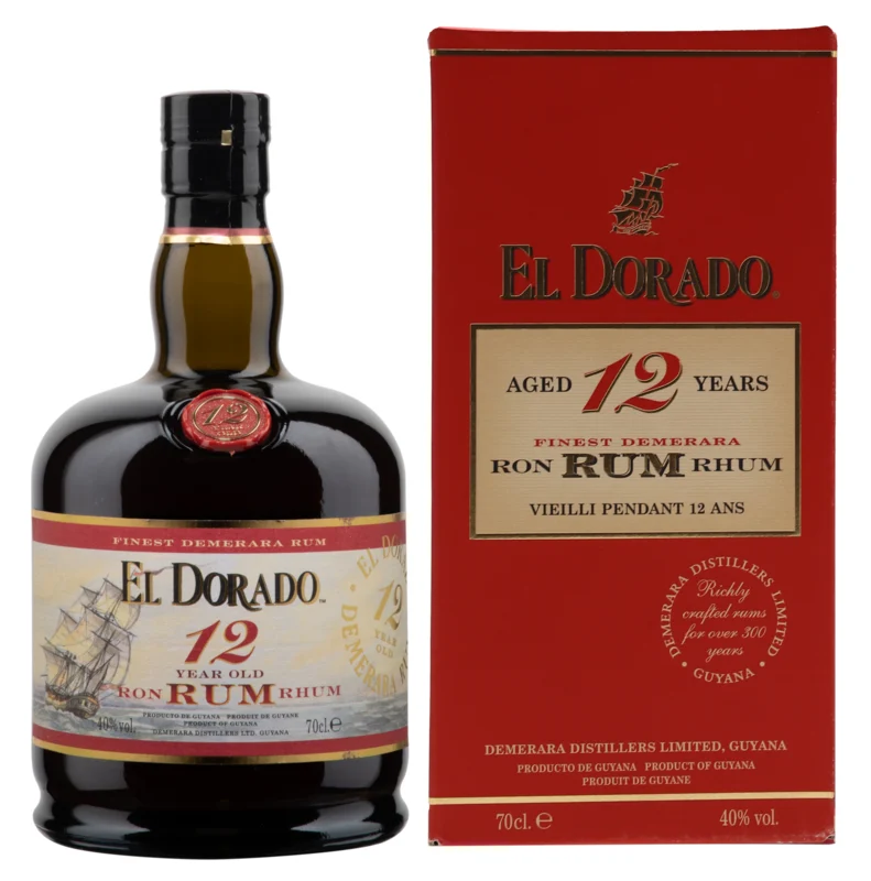 El Dorado 12 Years Demerara Rum 40° 70cl