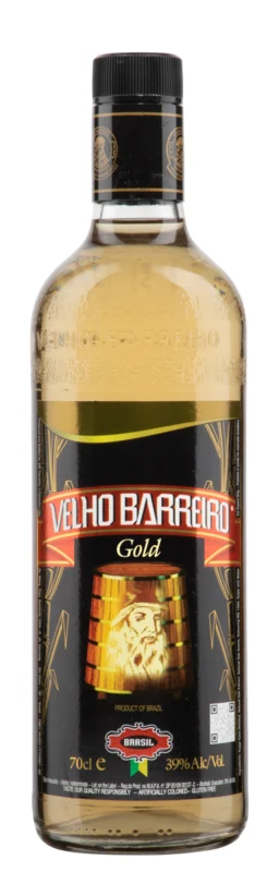 Velho Barreiro Gold Cachaça 39° 70cl