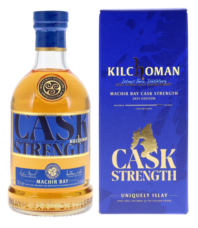 Kilchoman Machir Bay Cask Strength Islay Single Malt Scotch Whisky 2025 58.1° 70cl