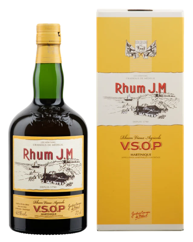 Rhum J.M Vieux VSOP Rhum Agricole 43° 70cl