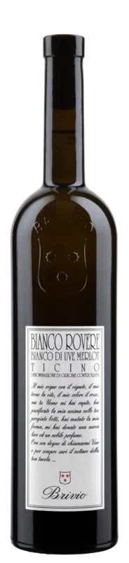 Brivio Bianco Rovere Bianco di Merlot 2023 Ticino DOC 13° 75cl