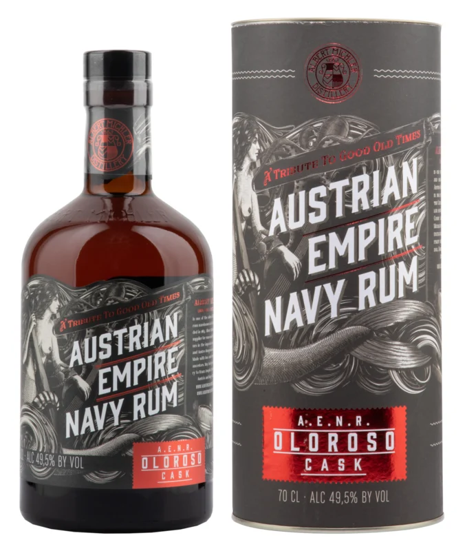 Austrian Empire Navy Navy Double Cask Oloroso Rum 49.5° 70cl