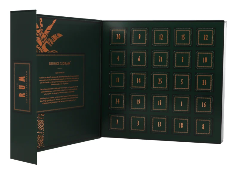 Drinks by the Dram Rum 25 x 3 cl Adventskalender 42° 75cl