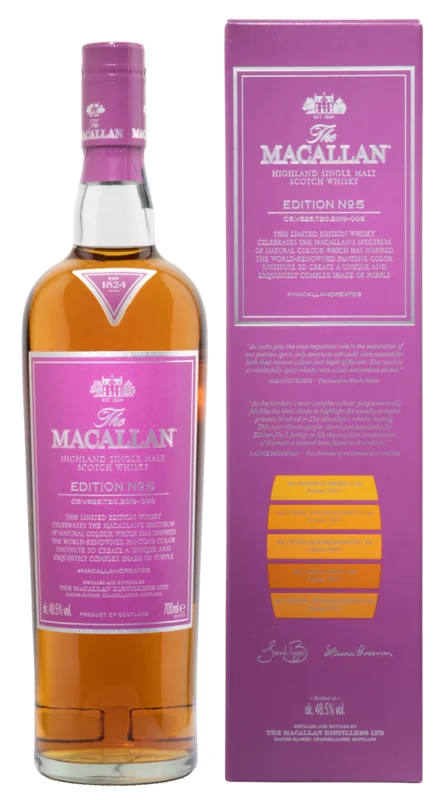 Macallan Edition No. 5 Highalnd Single Malt Scotch Whisky 48.5° 70cl