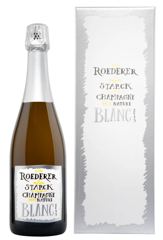 Louis Roederer Philippe Starck Blanc Brut Nature 2015 Champagne AC 12.5° 75cl