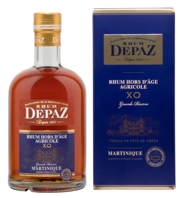 Depaz XO Grande Réserve Rhum Hors d'Age Agricole 45° 70cl