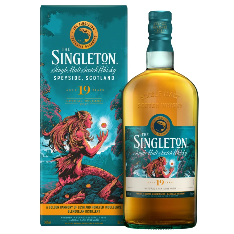 Singleton of Glendullan Special Release 2021 Cask Strength 19 Years Single Malt Whisky 54.6° 70cl