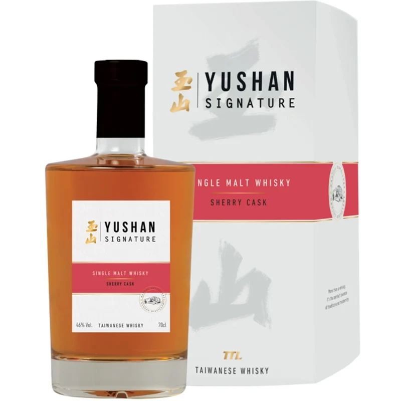 Yushan Sherry Cask Single Malt Whisky 46° 70cl