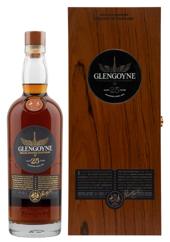 Glengoyne 25 Years Hihgland Single Malt Sctoch Whisky 48° 70cl