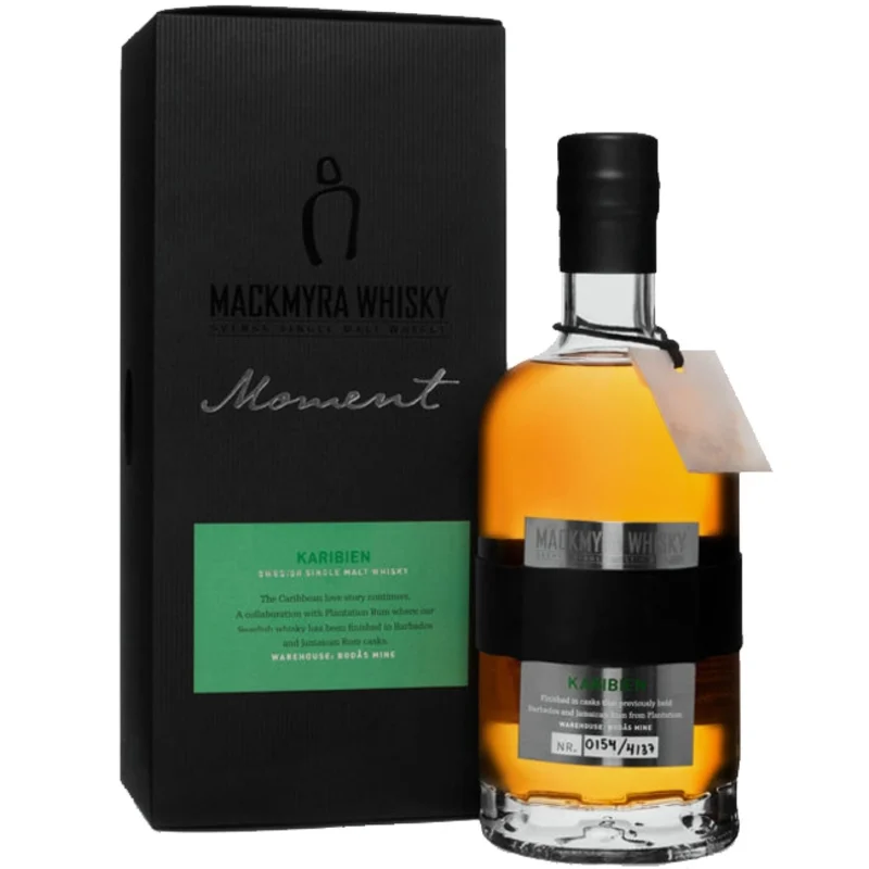 Mackmyra Moment 30 Karibien Single Malt Whisky 44.4° 70cl