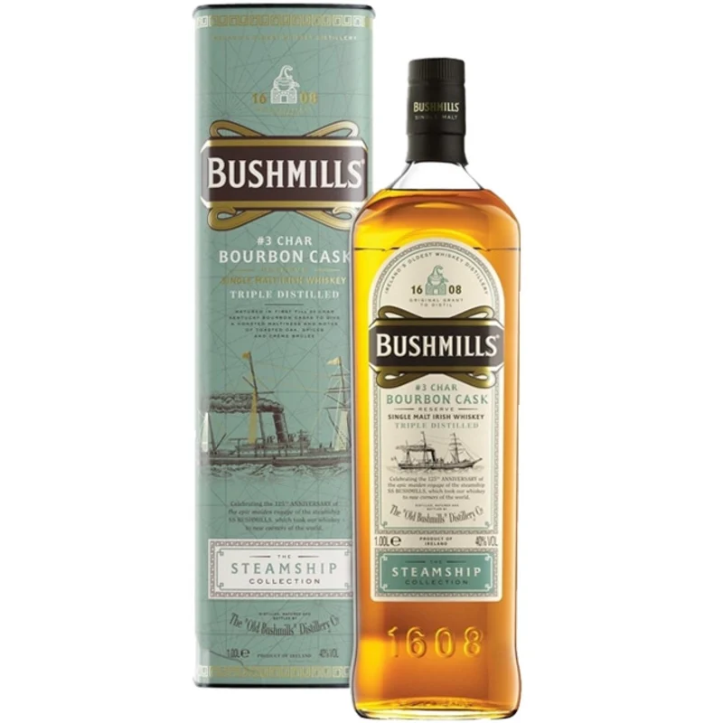 Bushmills Steamship Bourbon Cask Irish Whiskey 40° 1l