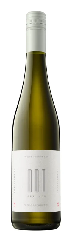 Drei Freunde Weissburgunder 2024 Rheinhessen QbA Trocken 11.5° 75cl