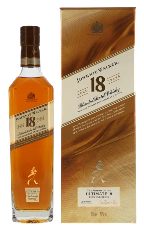 Johnnie Walker Ultimate 18 Years Blended Scotch Whisky 40° 75cl