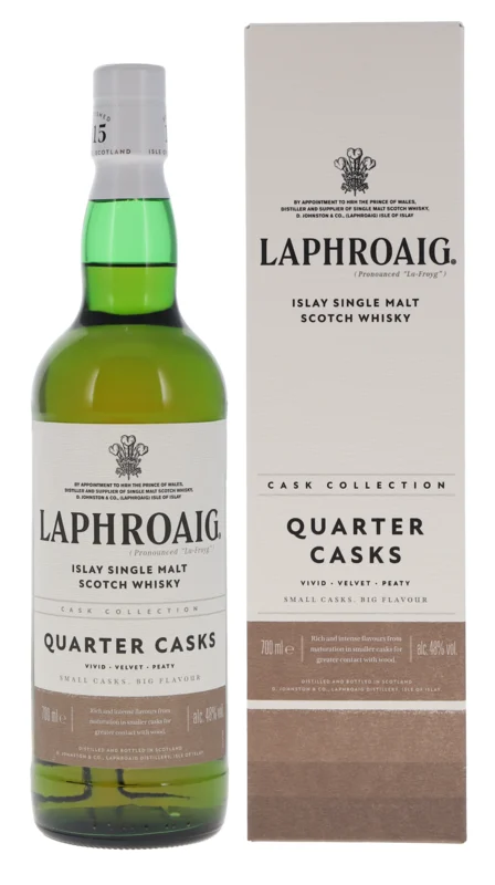 Laphroaig Quarter Cask Islay Single Malt Scotch Whisky 48° 70cl