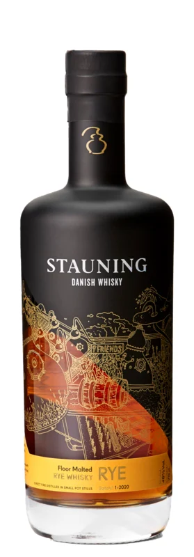 Stauning Floor Batch 1-2020 Danish Whisky Rye 48° 70cl