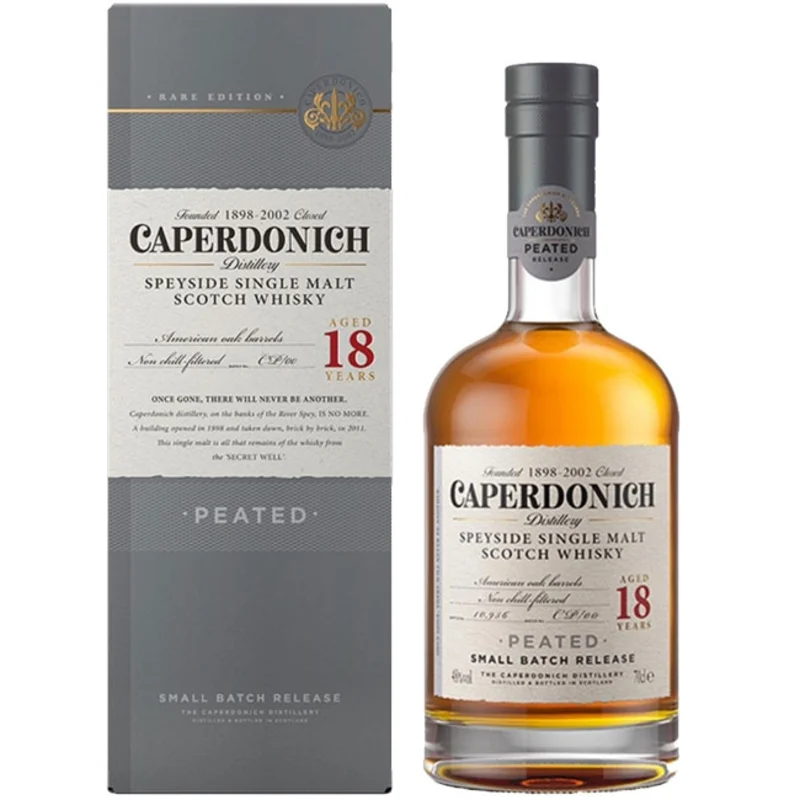 Caperdonich Small Batch Release Peated 18 Years Speyside Single Malt Scotch Whisky 48° 70cl