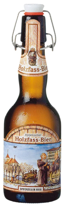 Appenzeller Bier Holzfass Naturtrüb Bügel HA 20x MW 5.2° 33cl