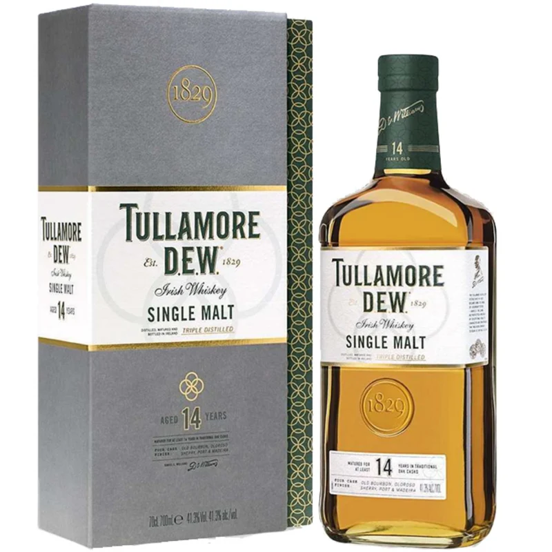 Tullamore Dew 14 Years Single Malt Irish Whiskey 41.3° 70cl