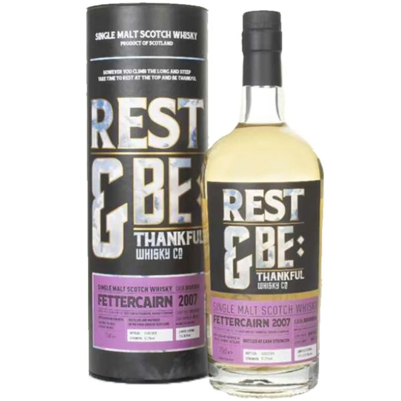 Fettercairn Rest & Be Thank 12 Years 2007 Single Malt Scotch Whisky 2020 57.2° 70cl