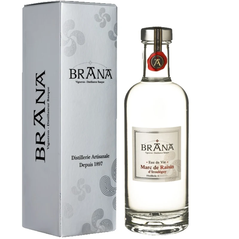 Brana de Raisin d'Irouléguy Les Cristallines Marc 44° 50cl