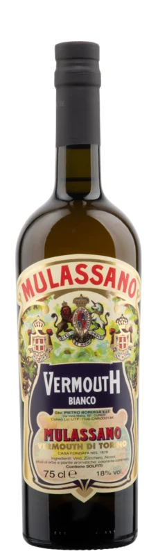 Mulassano Bianco Vermouth di Torino 18° 75cl