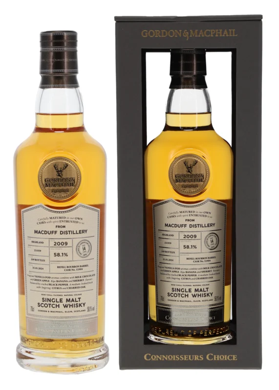 Macduff Gordon & Macphail Connoisseurs Choice Years 2009 Single Malt Scotch Whisky 58.1° 70cl
