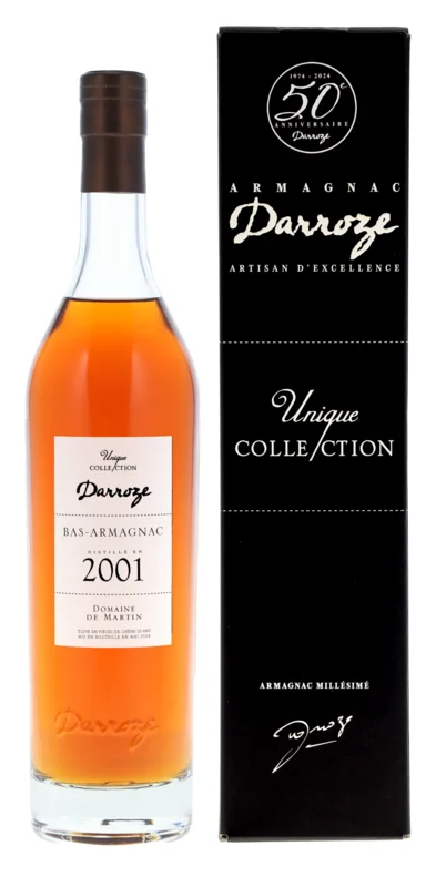 Darroze Domaine De Martin à Hontanx 2001 Bas Armagnac 49° 70cl