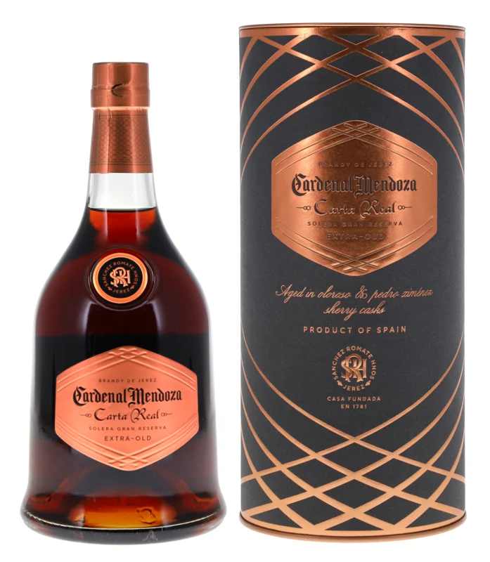 Cardenal Mendoza Solera Gran Reserva Carta Real Brandy de Jerez 40° 70cl