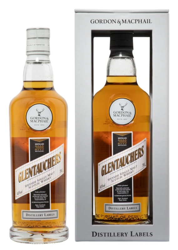 Glentauchers Gordon & Macphail Distillery Labels 14 Years 2008 Speyside Single Malt Scotch 2023 46° 70cl