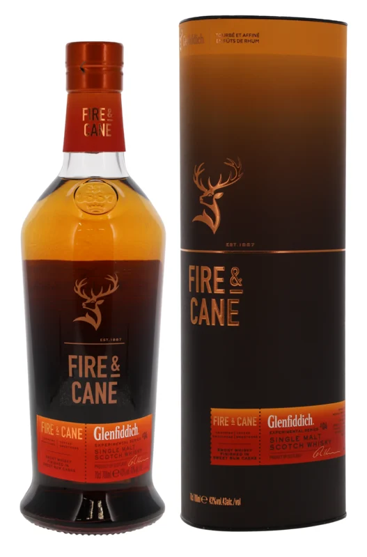 Glenfiddich Experimental Series Fire & Cane Single Malt Scotch Whisky 43° 70cl