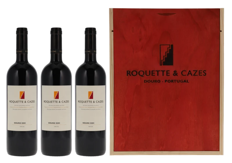 Roquette & Cazes Tinto Christmas Tripack 2022 Douro DOC 14.5° 2.25l