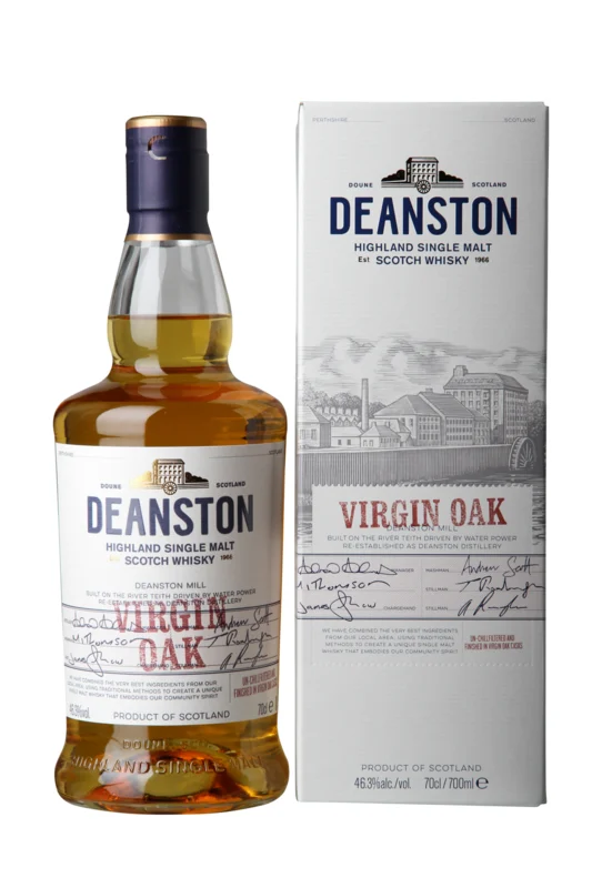 Deanston Virgin Oak Highland Single Malt Scotch Whisky 46.3° 70cl