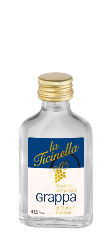 Lateltin La Ticinella - Grappa Nostrana Grappa 16x 41.5° 2cl