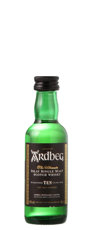 Ardbeg The Ultimate 10 Years Islay Single Malt Scotch Whisky 46° 5cl