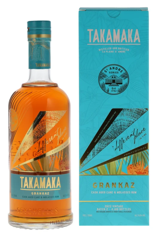 Takamaka GranKaz Rum 51.6° 70cl
