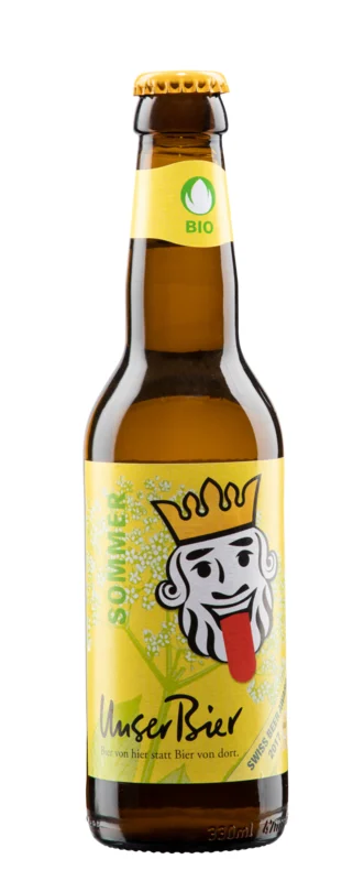Unser Bier Sommerbier HA 10x MW BIO 4.3° 33cl