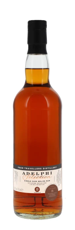 Adelphi Belize Rum 2006 Refill Bourbon HHD 19 Years Rum 61° 70cl