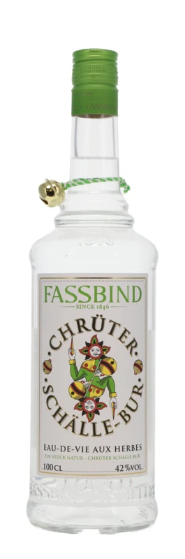 Fassbind Kräuterbranntwein Schälle Bur Eau de Vie aux Herbes 42° 1l