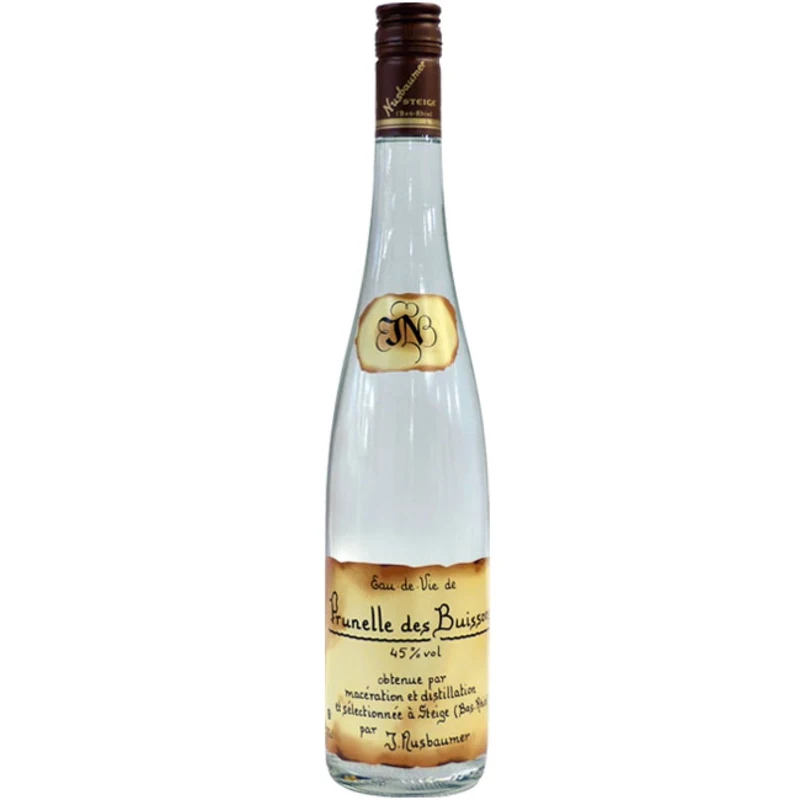 Nusbaumer Prunelle des Buissons (Schlehe) Eau de Vie 45° 70cl