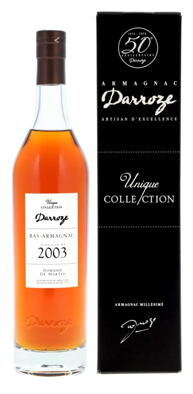 Darroze Domaine De Martin à Hontanx 2003 Bas Armagnac 53° 70cl