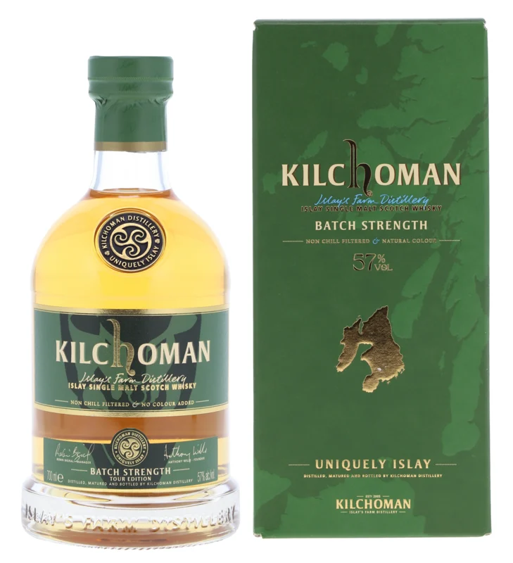 Kilchoman Batch Strength Islay Single Malt Scotch Whisky 57° 70cl