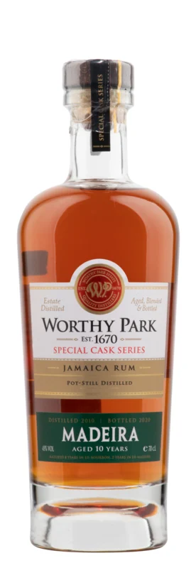 Worthy Park Estate Limited Edition Madeira Cask 10 Years Rum 45° 70cl